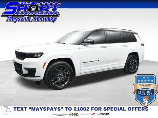 Diamond Black Crystal Pearlcoat 2023 Jeep Grand Cherokee L Summit Reserve