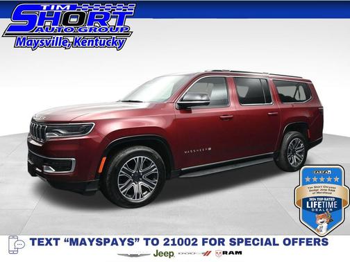 Velvet Red Pearlcoat 2024 Jeep Wagoneer L Series II 4x4
