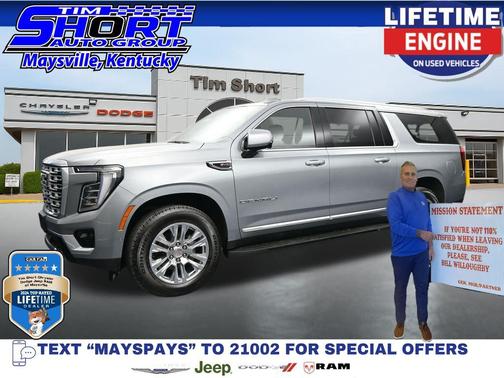 Sterling Metallic 2025 GMC Yukon XL Denali