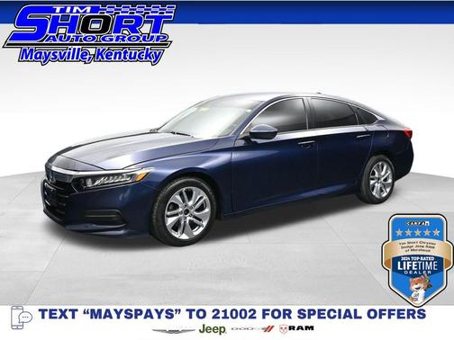 Still Night Pearl 2018 Honda Accord LX