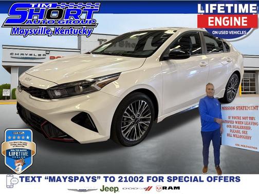 Snow White Pearl 2024 Kia Forte GT-Line