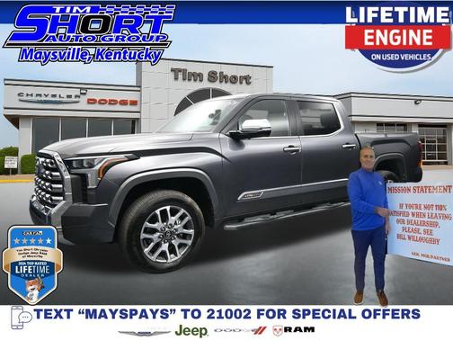 Magnetic Gray Metallic 2026 Toyota Tundra 1794 Edition