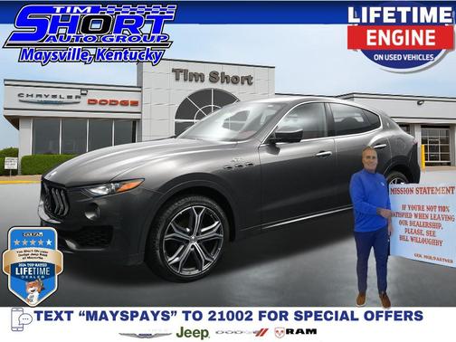 Gray 2023 Maserati Levante GT