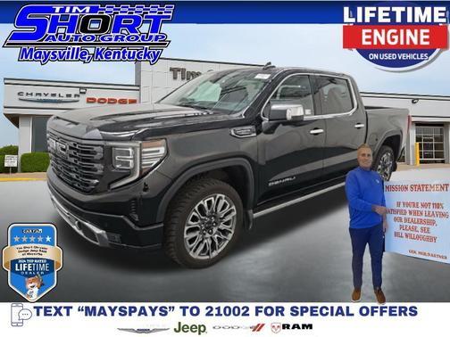 Onyx Black 2023 GMC Sierra 1500 Denali Ultimate