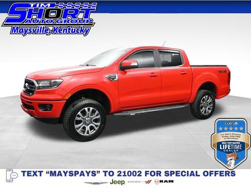 Race Red 2020 Ford Ranger LARIAT