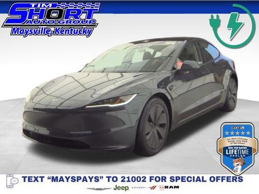 Stealth Grey 2024 Tesla Model 3 Long Range