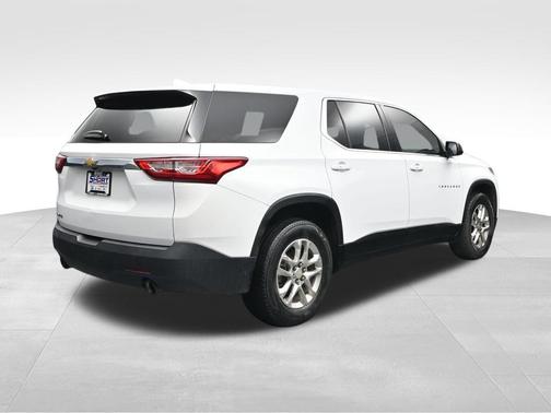 Summit White 2020 Chevrolet Traverse LS