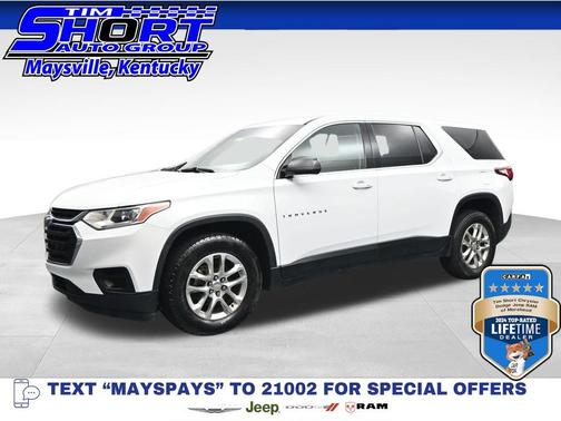 Summit White 2020 Chevrolet Traverse LS