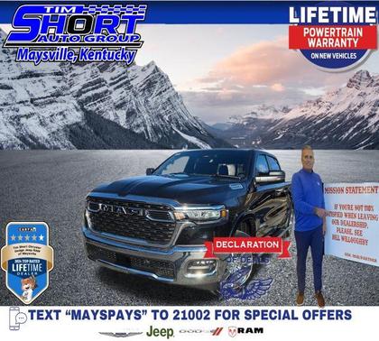 Diamond Black Crystal Pearlcoat 2026 RAM 1500 Big Horn/Lone Star