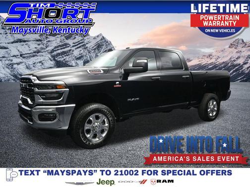 Diamond Black Crystal Pearlcoat 2027 RAM 2500 Big Horn
