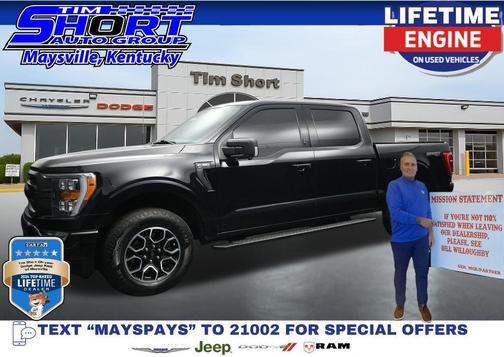 Black Metallic 2022 Ford F-150 XLT