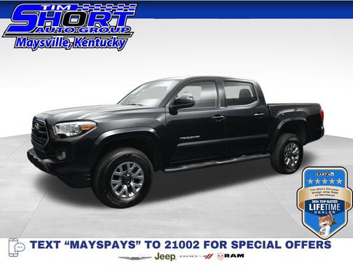 Midnight Black Metallic 2018 Toyota Tacoma SR5