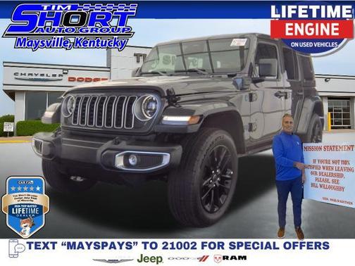 Granite Crystal Metallic Clearcoat 2025 Jeep Wrangler 4xe Sahara