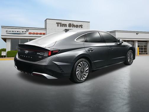 Portofino Gray 2025 Hyundai SONATA Hybrid SE