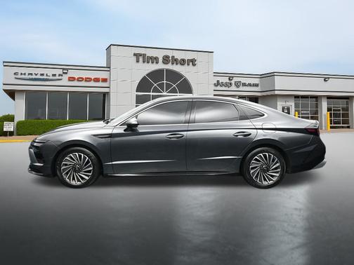 Portofino Gray 2025 Hyundai SONATA Hybrid SE