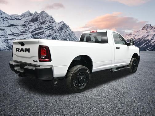 Bright White Clearcoat 2026 RAM 2500 Tradesman Regular Cab 4x4 8' Box