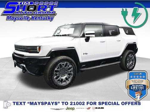 Interstellar White 2025 GMC HUMMER EV SUV 3X