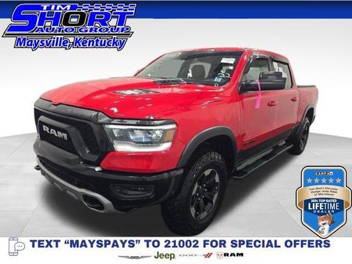 Flame Red Clearcoat 2019 RAM 1500 Rebel