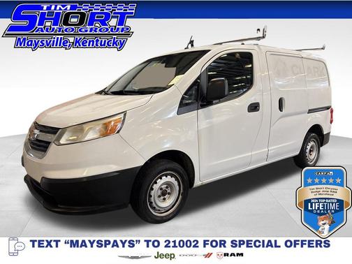 Designer White 2015 Chevrolet City Express 1LS