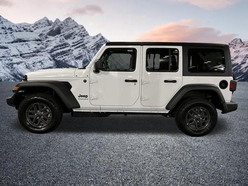 Bright White Clearcoat 2026 Jeep Wrangler Sport S