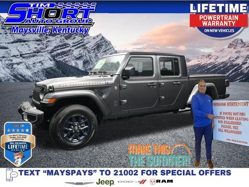 Granite Crystal Metallic Clearcoat 2026 Jeep Gladiator 85th Anniversary Edition