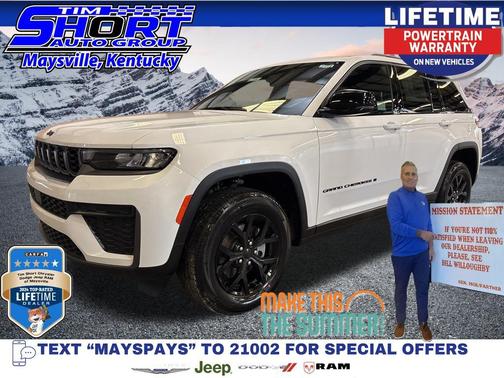 Bright White Clearcoat 2026 Jeep Grand Cherokee Altitude