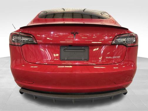 Red Multi-Coat 2020 Tesla Model 3 Performance