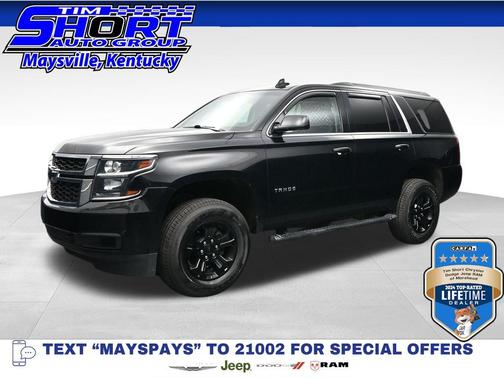 Black 2019 Chevrolet Tahoe LS