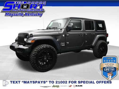 Granite Crystal Metallic Clearcoat 2019 Jeep Wrangler Unlimited Sport