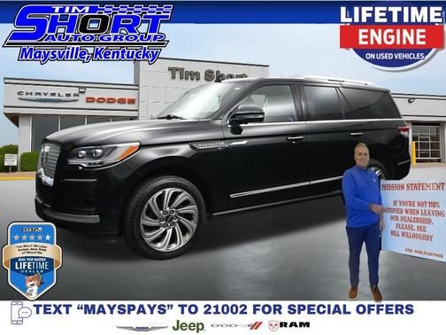 Infinite Black Metallic Clearcoat 2023 Lincoln Navigator Reserve