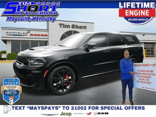 DB Black Clearcoat 2021 Dodge Durango R/T AWD
