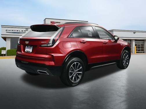Radiant Red Tintcoat 2025 Cadillac XT4 Sport