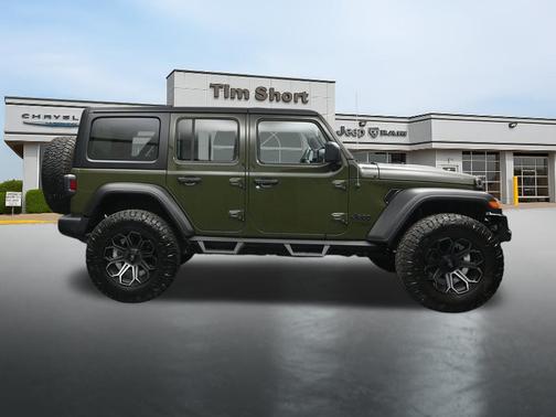 Sarge Green Clearcoat 2021 Jeep Wrangler Unlimited Sport