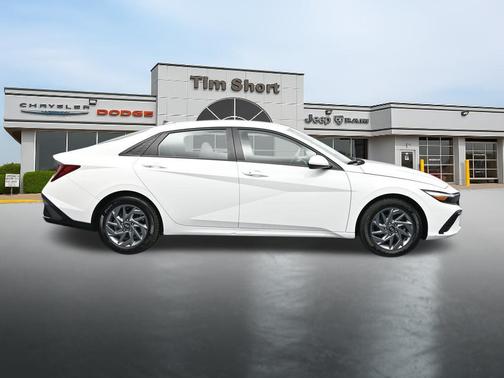 Serenity White 2024 Hyundai ELANTRA SEL