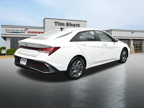 Serenity White 2024 Hyundai ELANTRA SEL