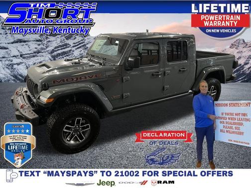 Anvil Clearcoat 2026 Jeep Gladiator Mojave X 4x4