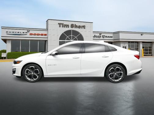 Summit White 2023 Chevrolet Malibu FWD 1LT