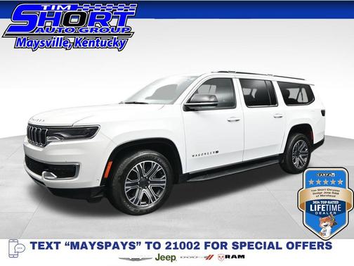 Bright White Clearcoat 2024 Jeep Wagoneer L Series II 4x4