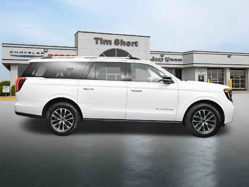 Oxford White 2025 Ford Expedition Max Platinum