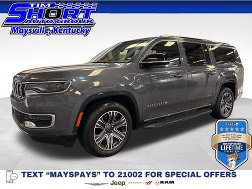 Baltic Gray Metallic Clearcoat 2024 Jeep Wagoneer L Series II 4x4