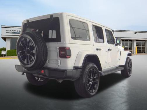 Bright White Clearcoat 2025 Jeep Wrangler 4xe Sahara