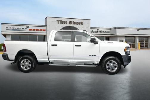 Bright White Clearcoat 2024 RAM 2500 Big Horn Crew Cab 4x4 6'4' Box