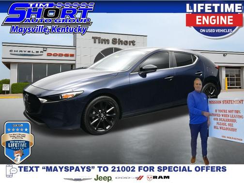 Deep Crystal Blue Mica 2024 Mazda Mazda3 2.5 S Select Sport