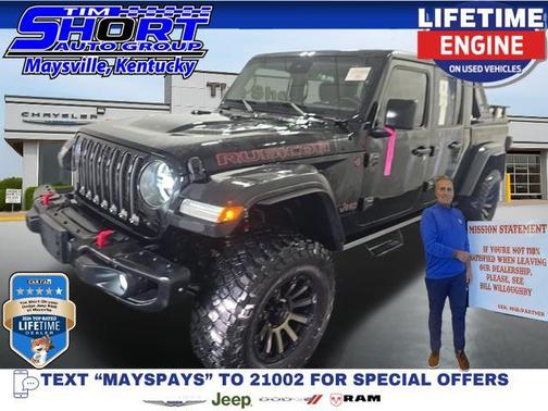 Black Clearcoat 2021 Jeep Gladiator Rubicon
