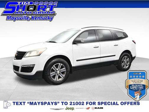 Summit White 2017 Chevrolet Traverse LS