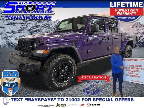 Reign 2026 Jeep Gladiator Willys 4x4