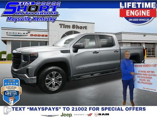 Sterling Metallic 2023 GMC Sierra 1500 Pro