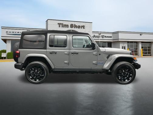 Sting-Gray Clearcoat 2023 Jeep Wrangler 4xe Sahara