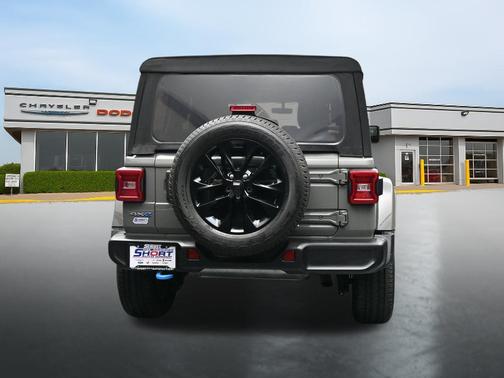 Sting-Gray Clearcoat 2023 Jeep Wrangler 4xe Sahara