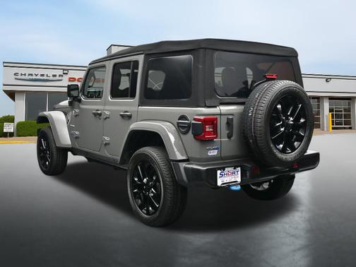 Sting-Gray Clearcoat 2023 Jeep Wrangler 4xe Sahara